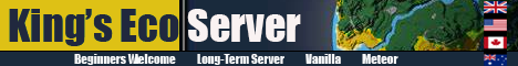 King Server - ECO 10 - Huge Map - no mods - medium collab.